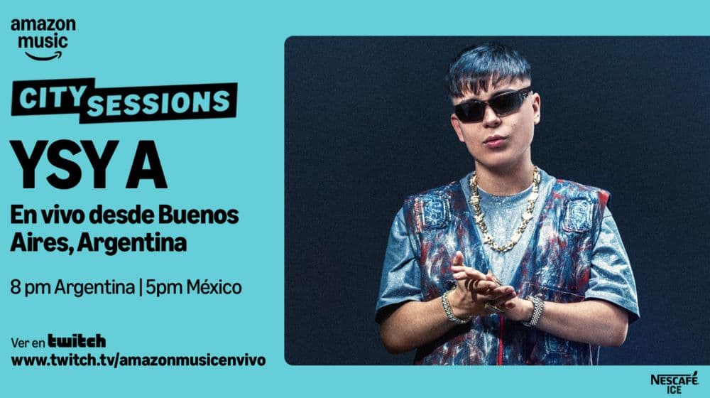 Amazon Music presenta ‘City Sessions´ junto a YSY A en Buenos Aires