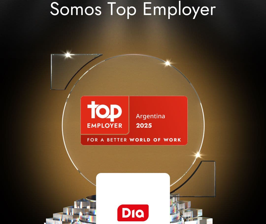 Día Argentina obtuvo la Certificación Top Employers 2025