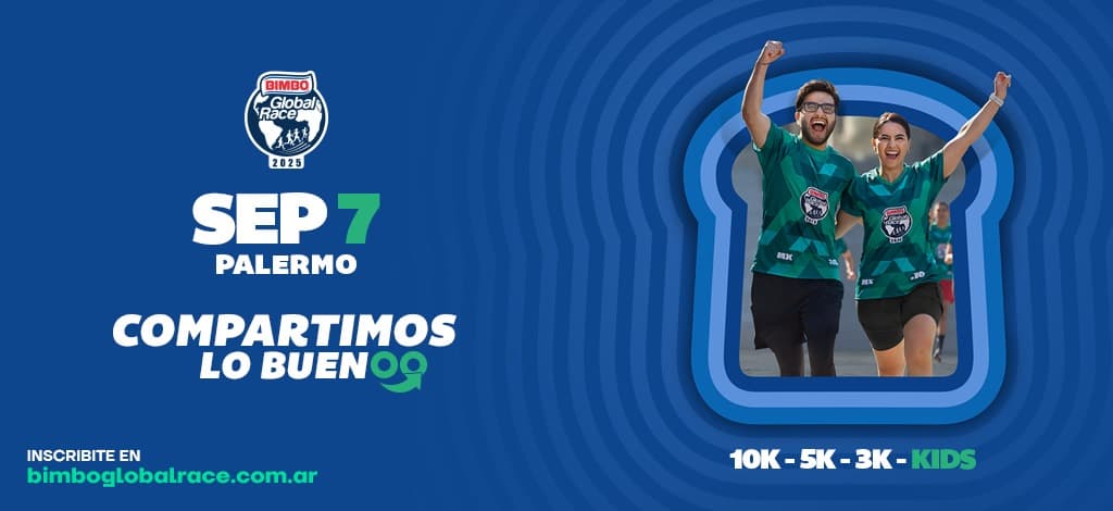 Se anunció la 10° edición de la Bimbo Global Race