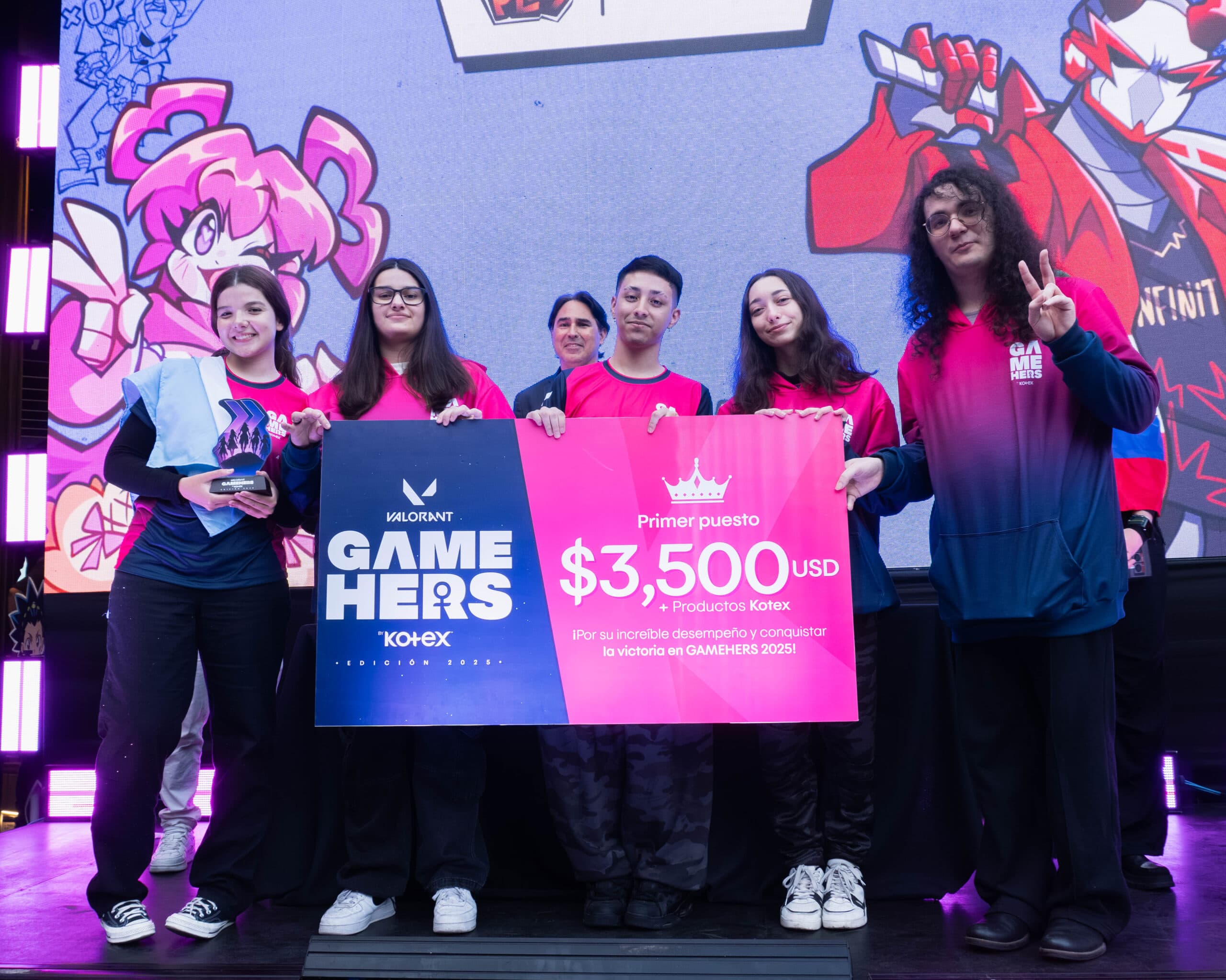 Lemon Team gana GAMEHERS: gaming femenino argentino hace historia