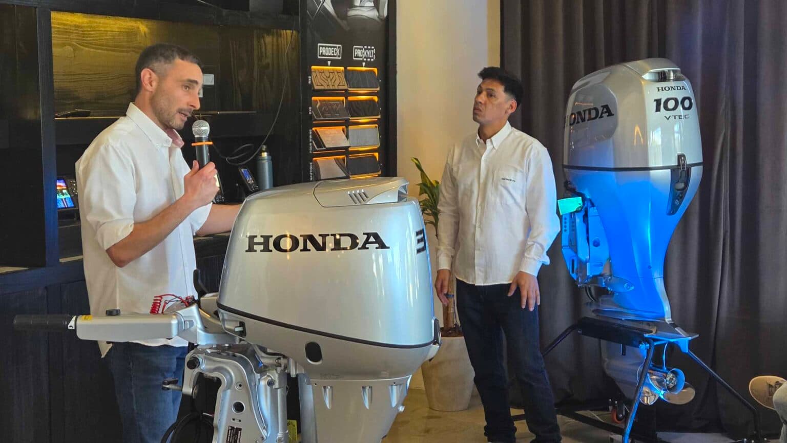 Honda Motor de Argentina introduce dos motores fuera de borda y abre bar temático en San Fernando