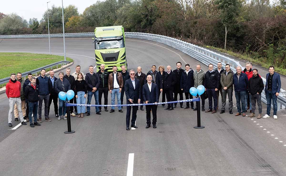 Iveco Group presenta pista de pruebas renovada y ampliada para vehículos comerciales en Alemania