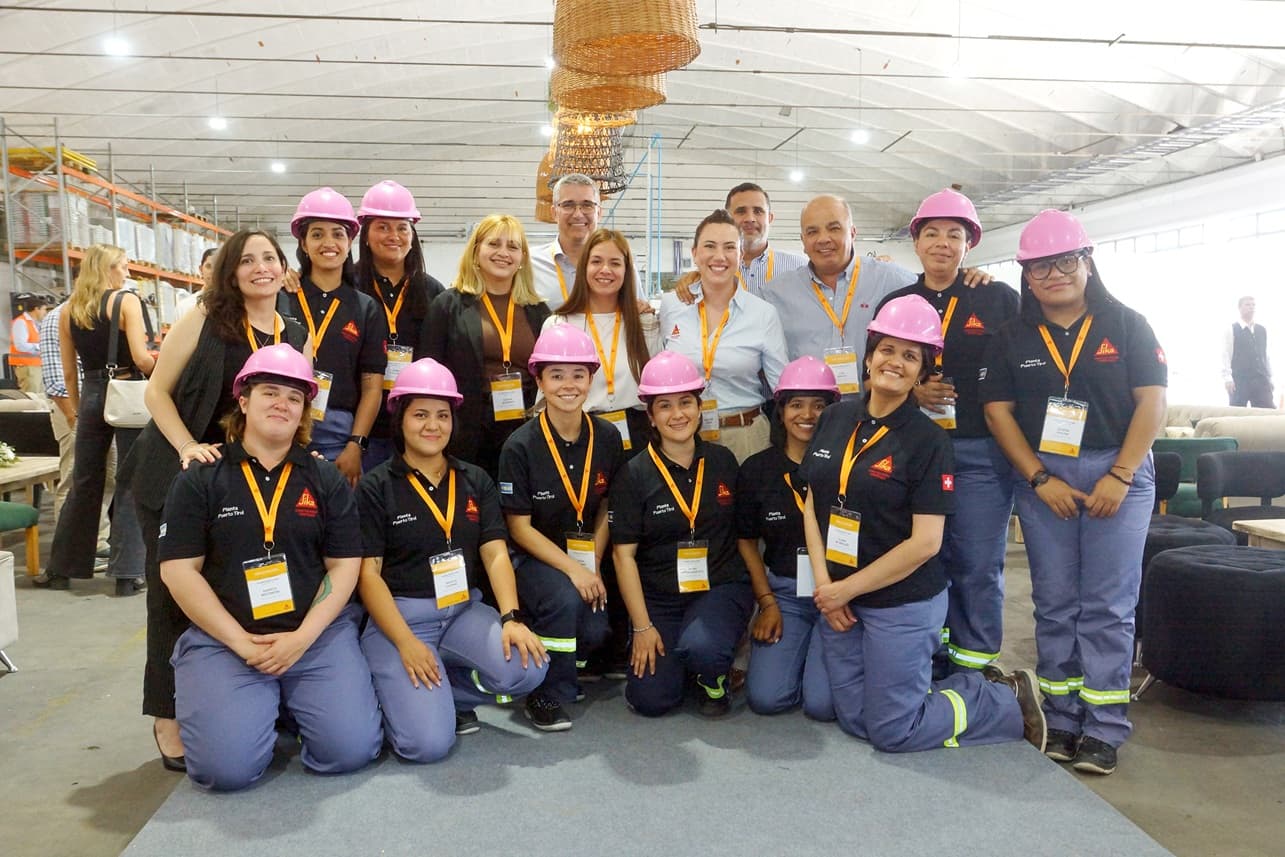Sika inaugura planta en Chaco con equipo íntegramente femenino y apuesta regional