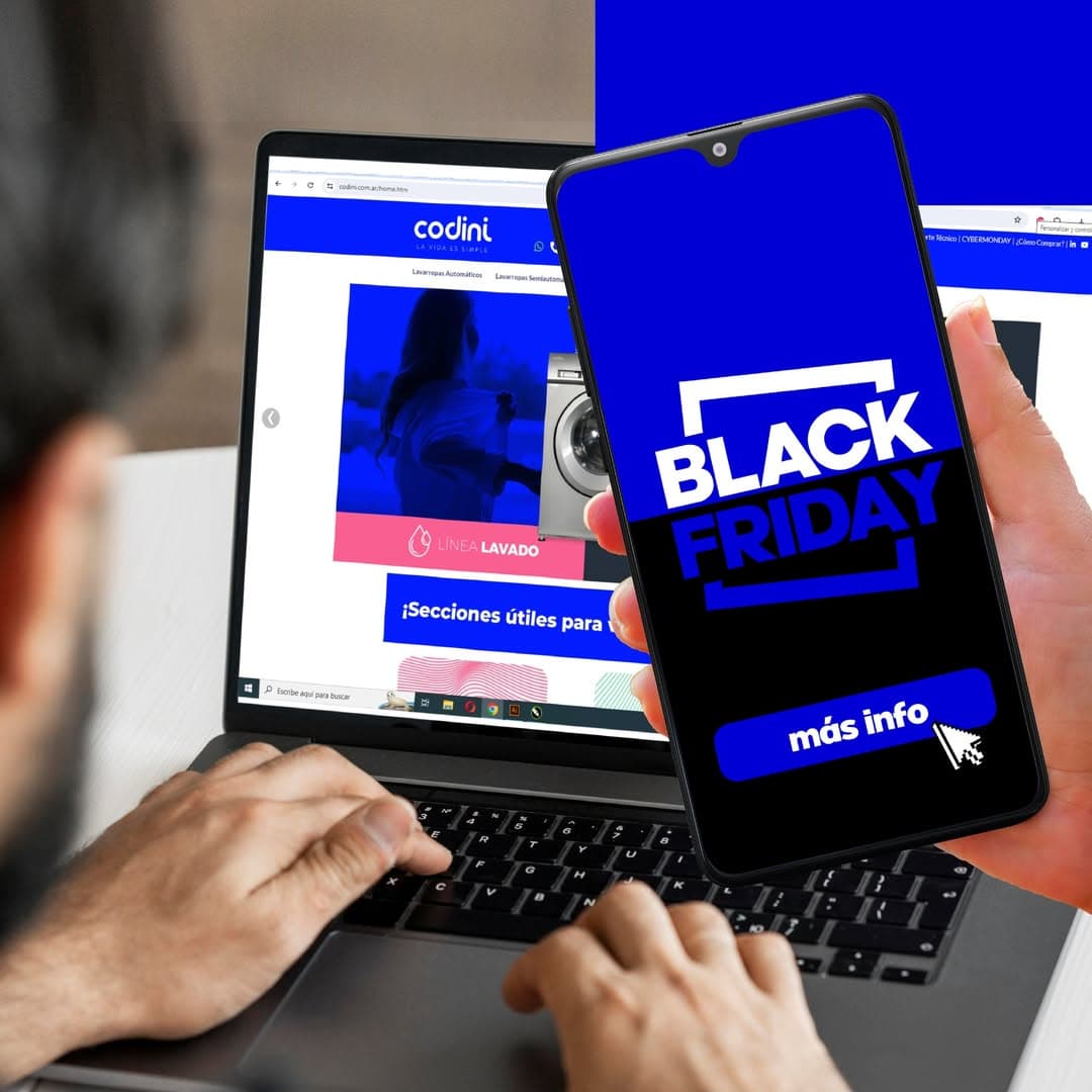 Codini anuncia descuentos de hasta 50% para Black Friday en Argentina en productos seleccionados