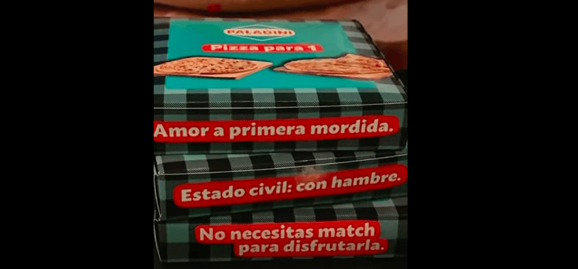 Paladini presentó “Pizza para 1” en Casa Temple durante el Día del Soltero