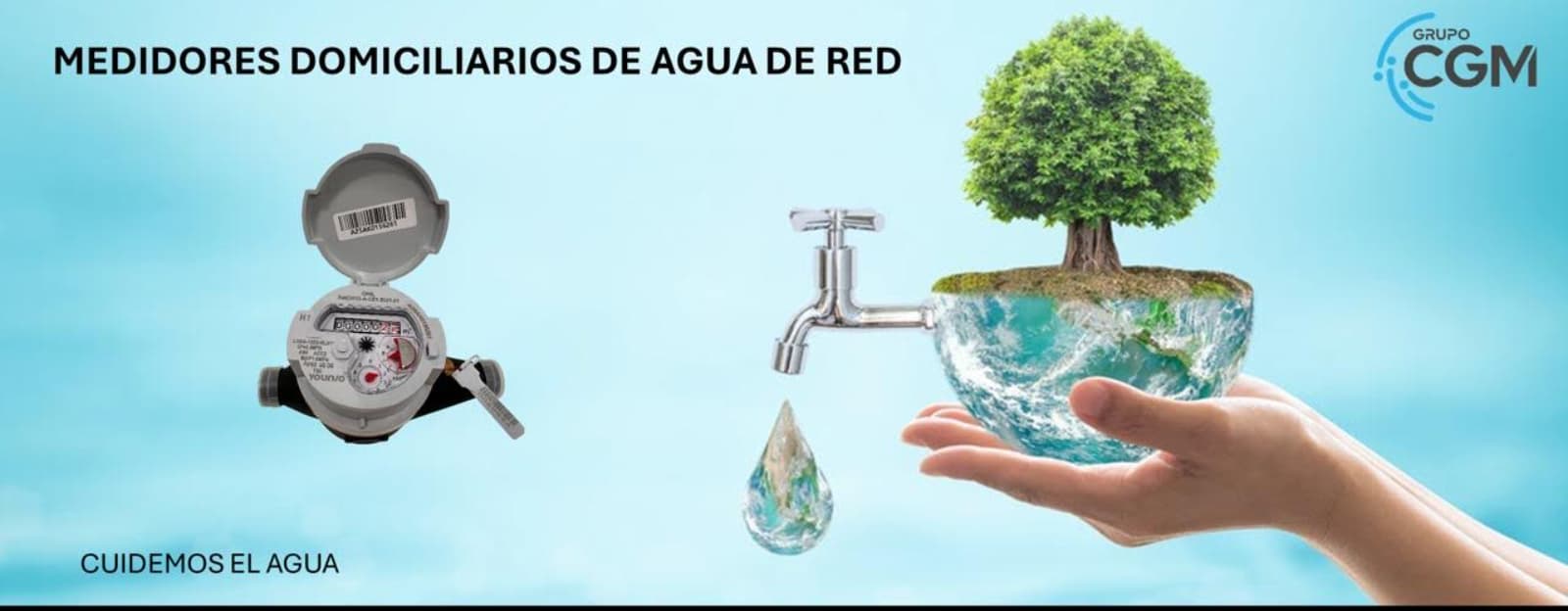 Grupo CGM homologó medidores de agua con IoT y módulo eWater para telereporte
