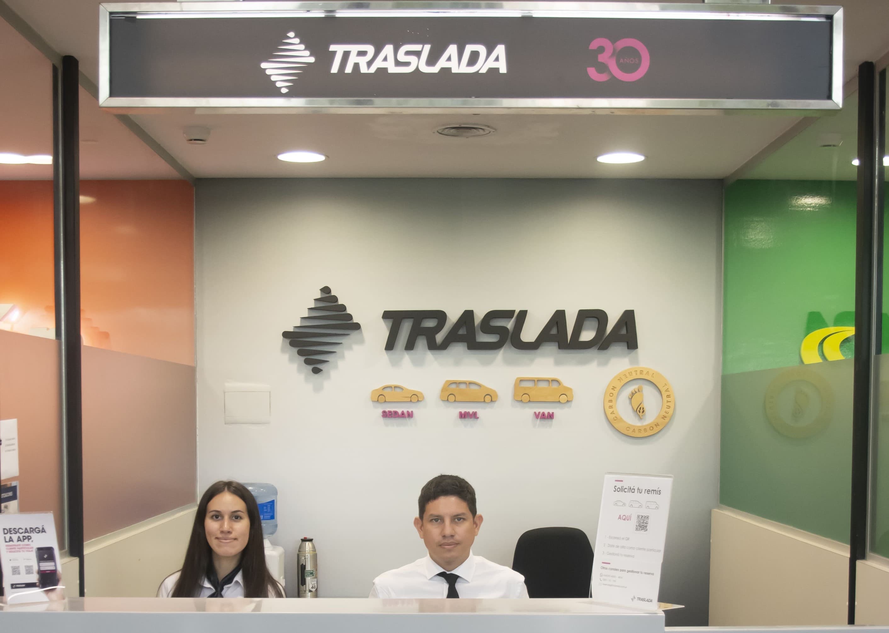 Grupo Traslada inauguró dos stands en Aeroparque