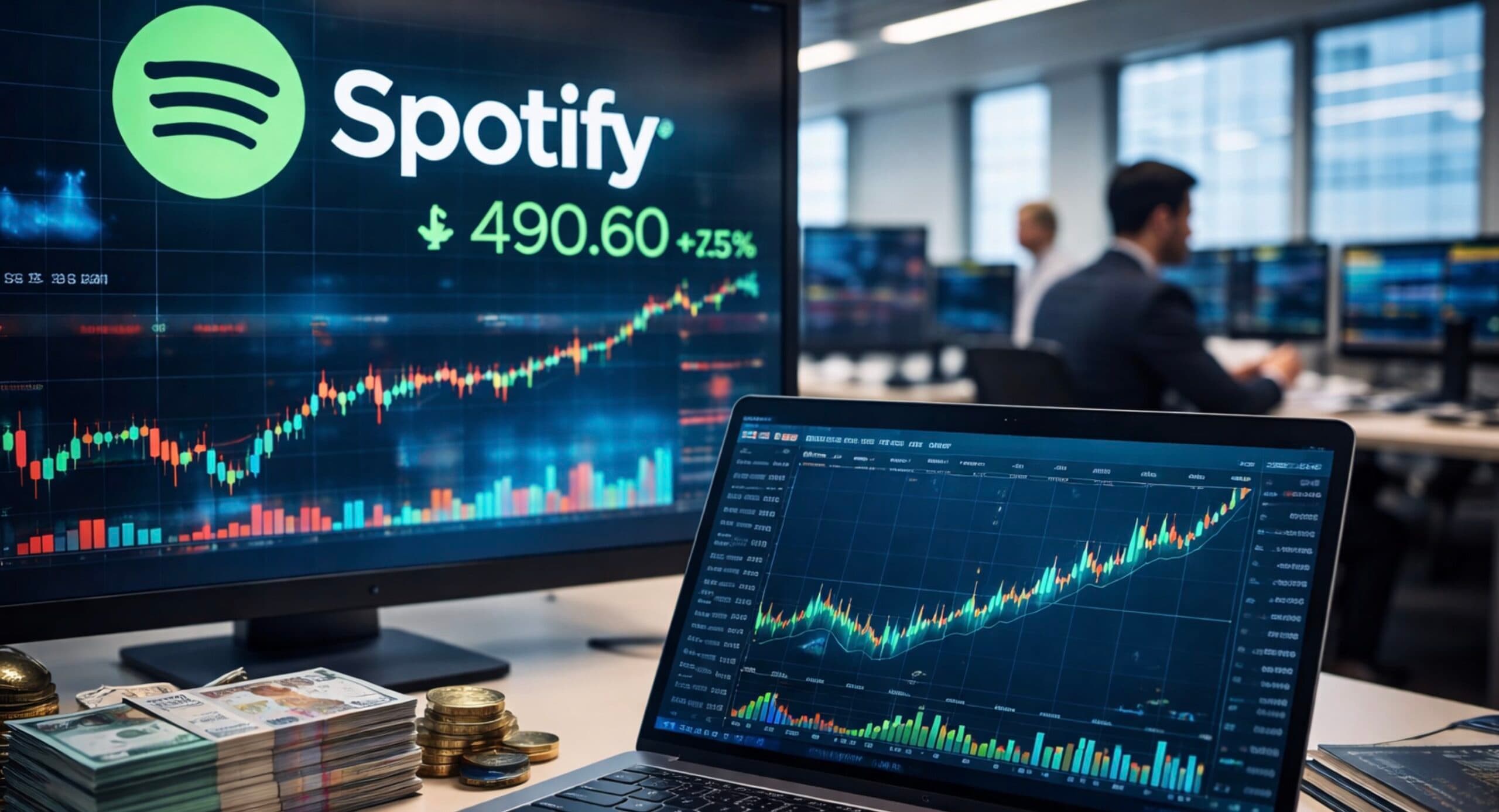Spotify con resultados récord, pero la acción exige nuevas pruebas del modelo