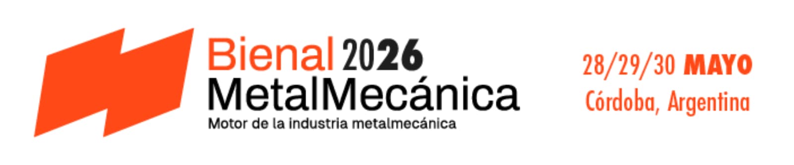 BIMM 2026: la Bienal Metalmecánica se realizará del 28 al 30 de mayo