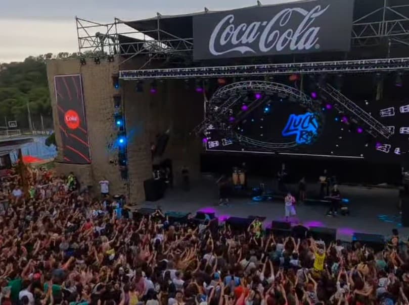 Emanero cerró el ciclo de Coke Studio en Mar del Plata con un show que disfrutaron más de 7.000 personas