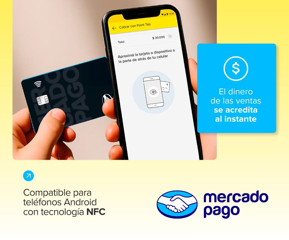 Mercado Pago lanza una solución que convierte el celular en una terminal de cobro