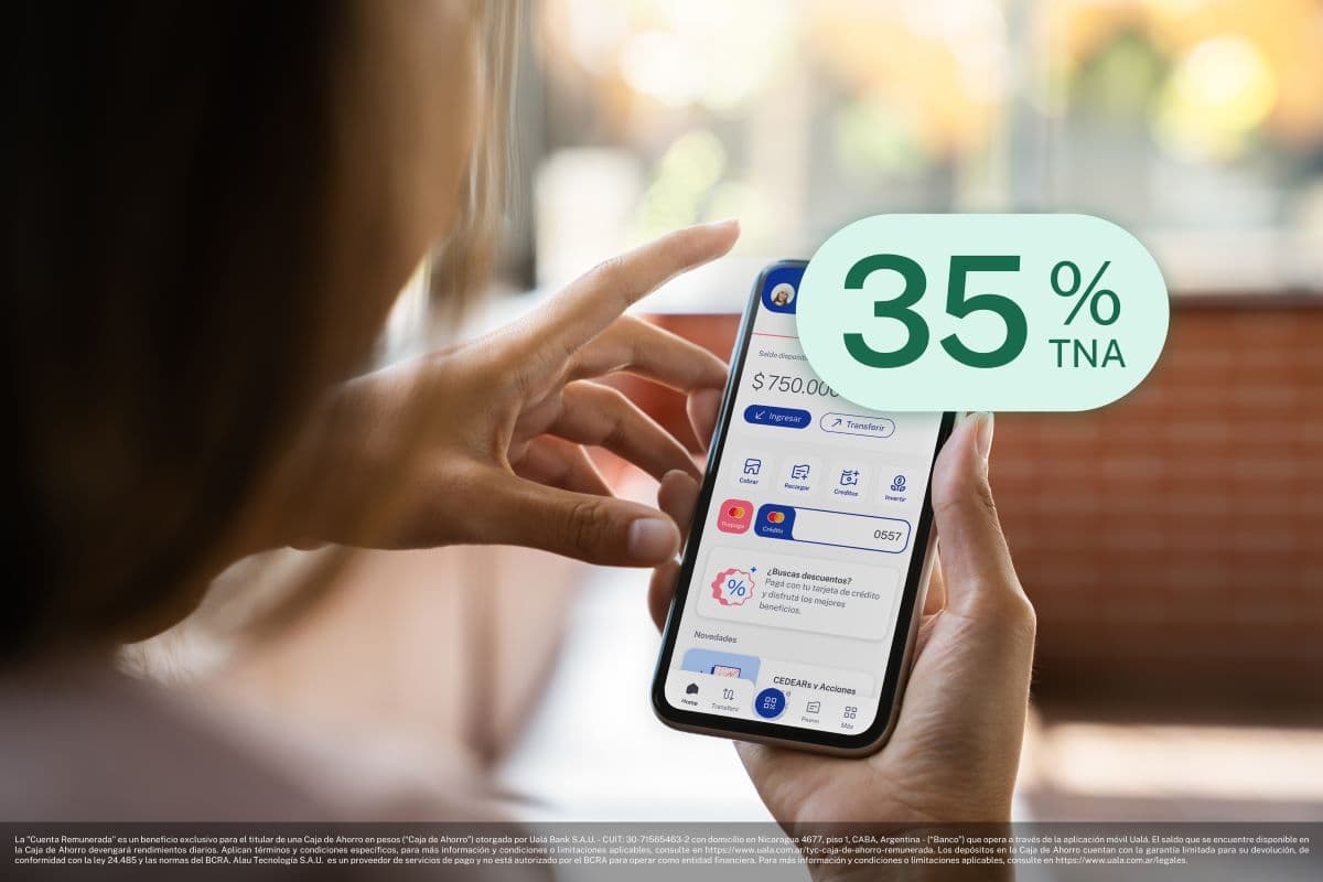Ualá sube el tope de su Cuenta Remunerada y las tasas de Plazo Fijo
