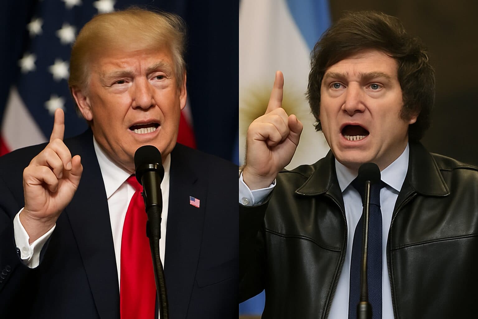 Ecos del descontento: Trump, Milei y la política del discurso agresivo