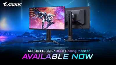 GIGABYTE presentó en agosto el monitor QD-OLED de 500 Hz
