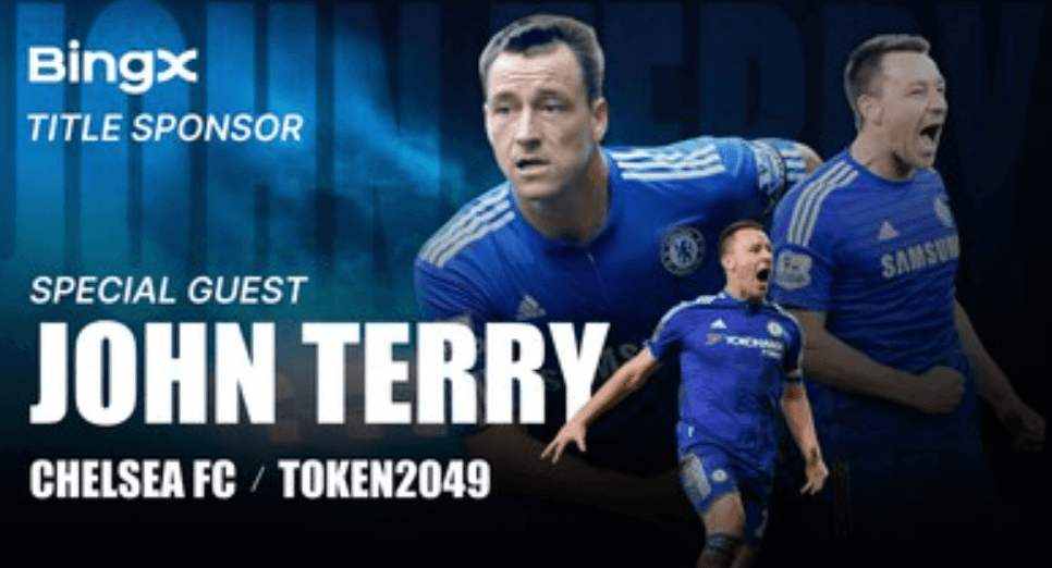 BingX será patrocinador principal de TOKEN2049 Singapur 2025 con presencia de John Terry