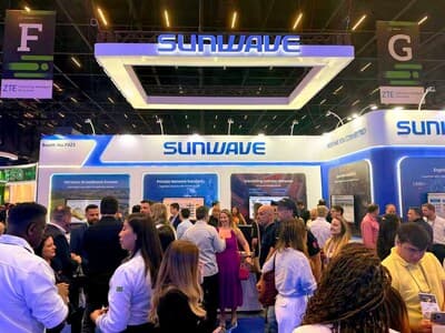 Sunwave Communications exhibe nuevas soluciones para redes 5G en Futurecom 2025 de São Paulo