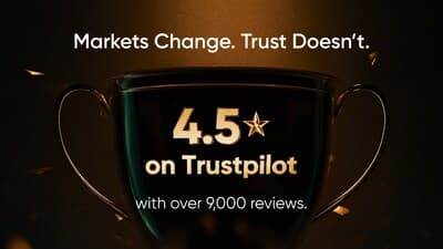Vantage Markets supera las 9.000 opiniones y alcanza 4,5 estrellas en Trustpilot