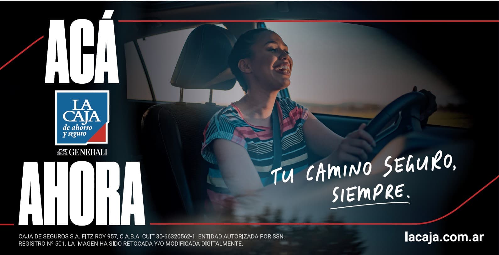La Caja introduce “Acá y Ahora”, adaptación local de la campaña global del Grupo Generali
