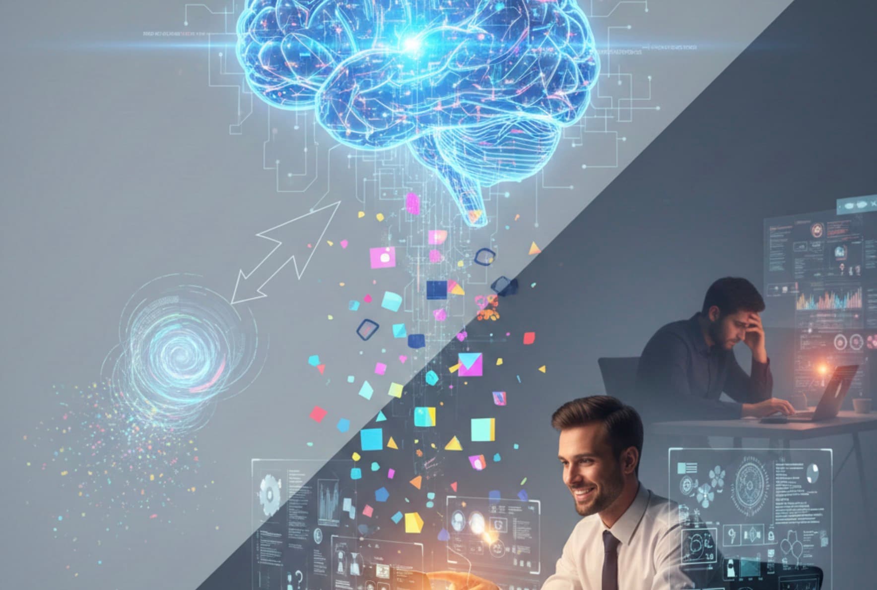 La IA promete creatividad, pero puede disparar el estrés de los novatos