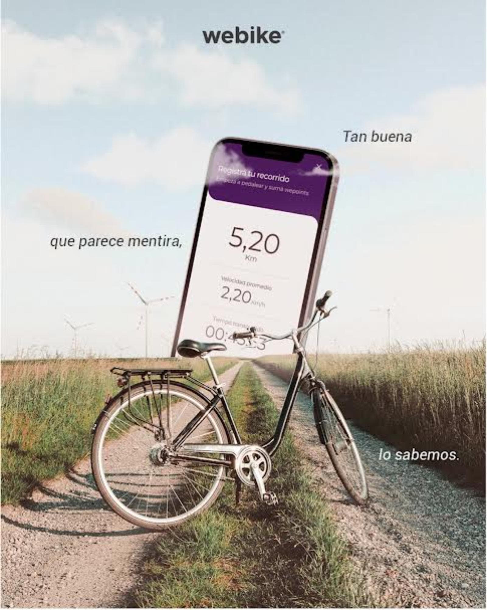 Webike registra 100.000 kilos de CO₂ evitados en recorridos urbanos en bicicleta