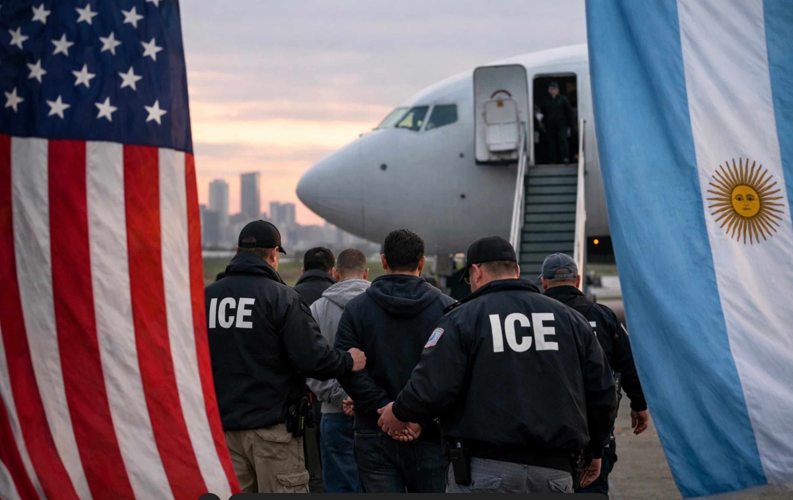 Argentina negocia con EE.UU. un acuerdo para recibir deportados de terceros países