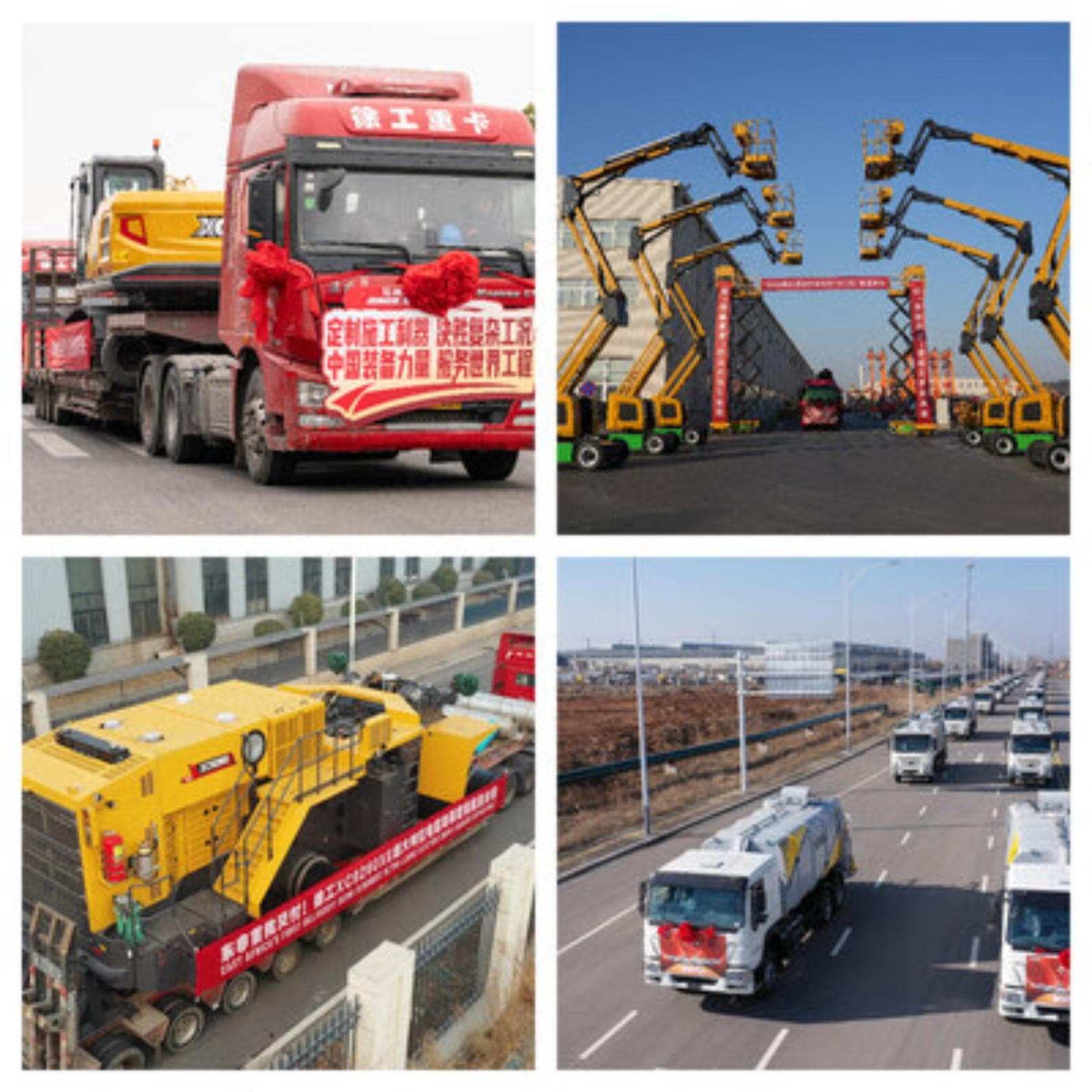 XCMG Machinery concreta envíos internacionales de maquinaria pesada en el inicio de 2026 desde China