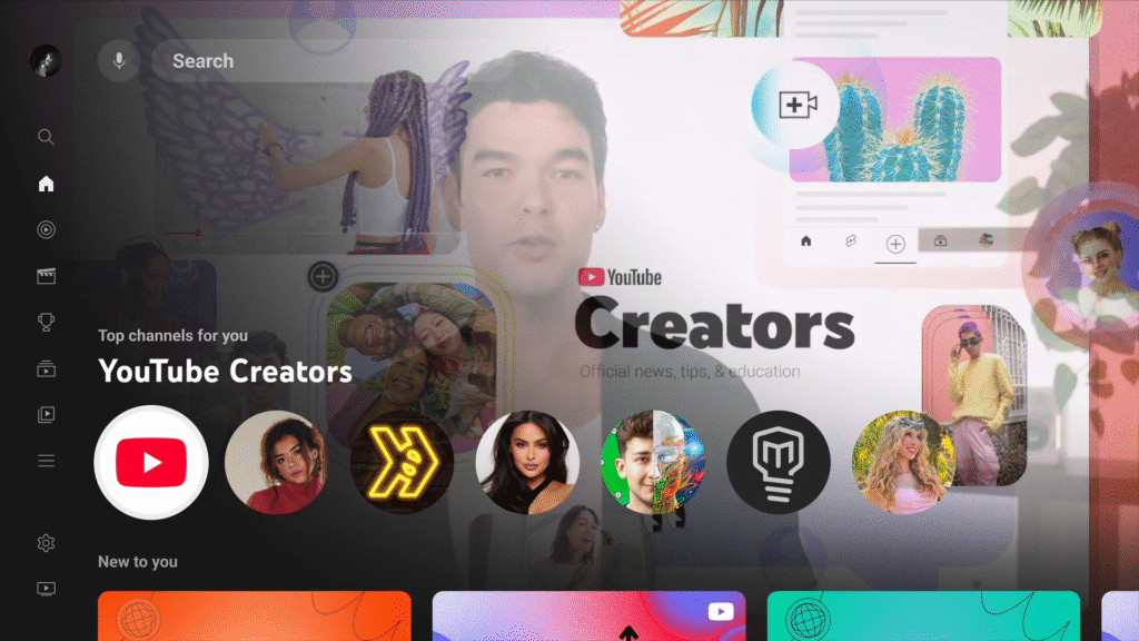 YouTube incorpora herramientas de <b>inteligencia artificial</b> para mejorar la experiencia en televisores thumbnail