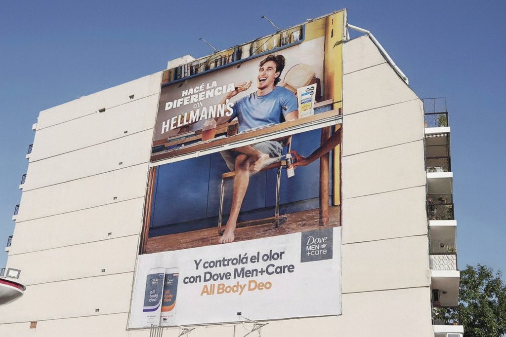 Dove Men+Care lanza All Body Deo con una intervención en la vía pública porteña