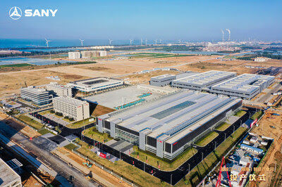 SANY inaugura base global de refabricación de maquinaria de ingeniería en Hainan, China