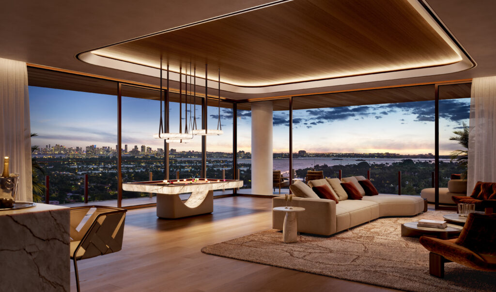 Multiplan REAM presenta un penthouse dúplex de US$ 70 millones en Surfside, Florida