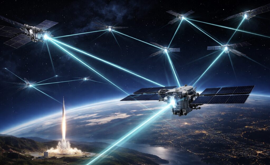 Kepler pone en órbita sus primeros satélites de relevo óptico de datos