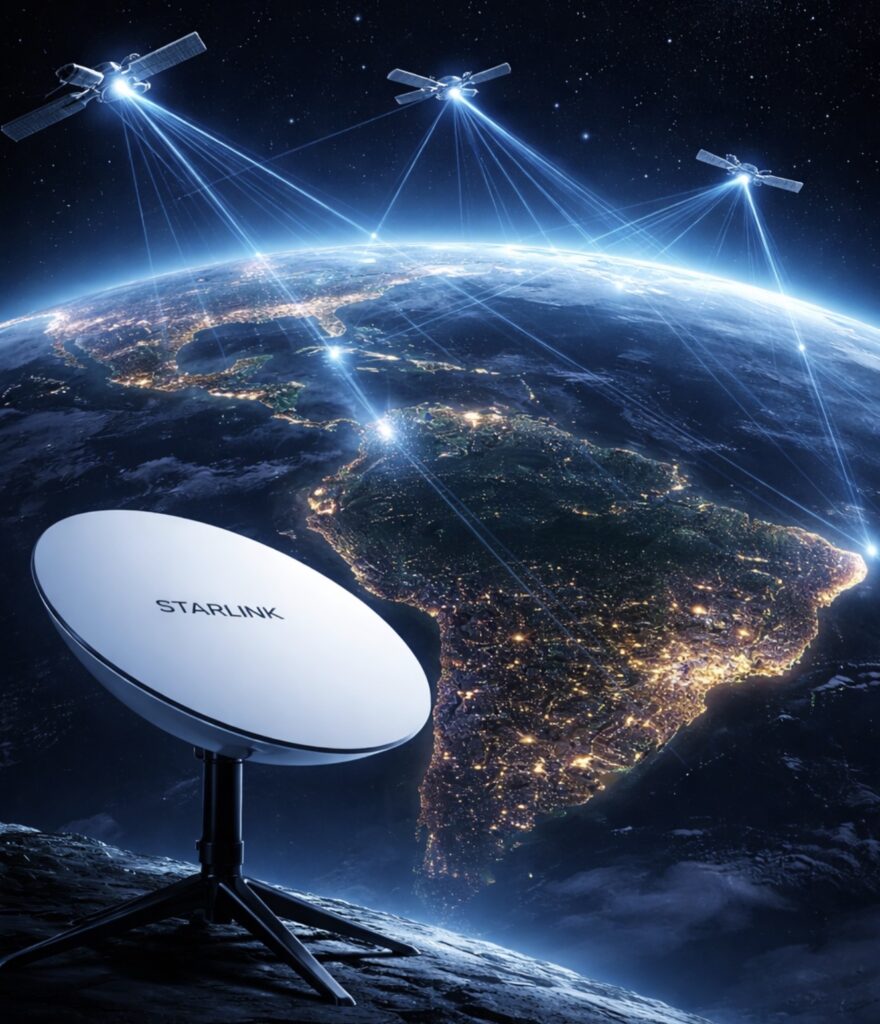 Starlink acelera en América Latina y ya amenaza el top 10 de los grandes ISPs