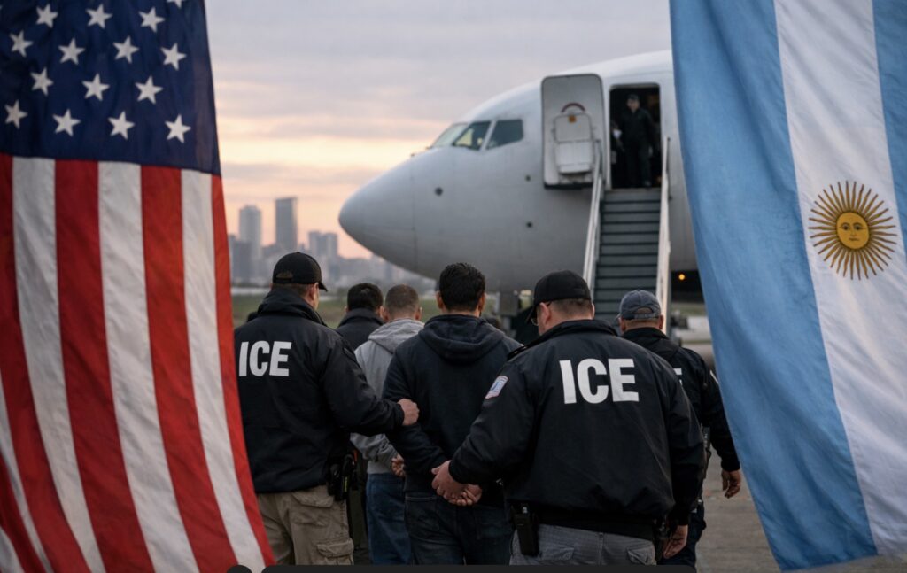 Argentina negocia con EE.UU. un acuerdo para recibir deportados de terceros países
