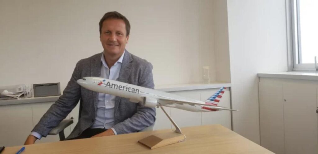 American Airlines designa a Duncan Paterson como director comercial para Sudamérica