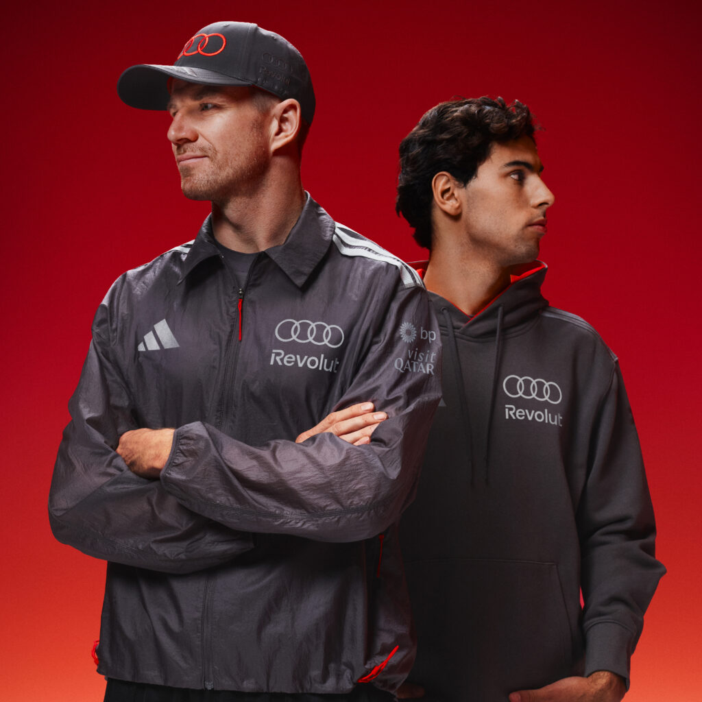 Adidas y el equipo Audi Revolut Fórmula 1 presentan su primera colección conjunta