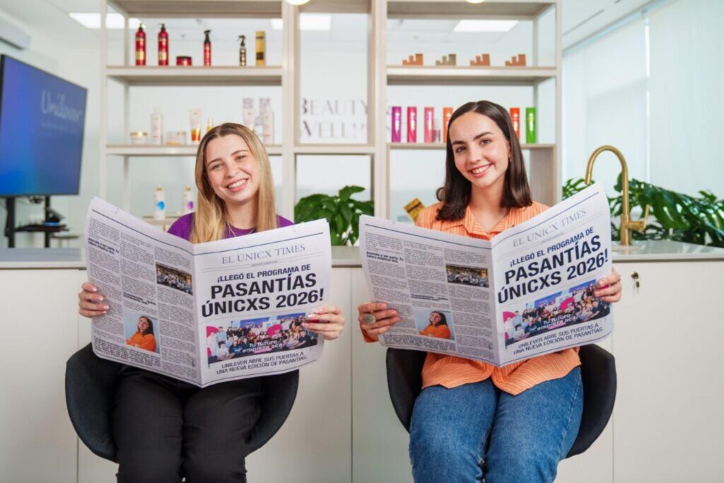Unilever abrió Únicxs 2026, su programa de pasantías para estudiantes universitarios
