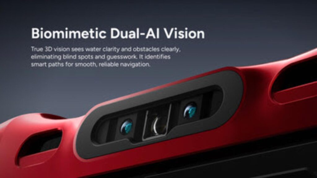 iGarden lanzó un limpiador de piscinas, el primer equipo biónico de doble visión