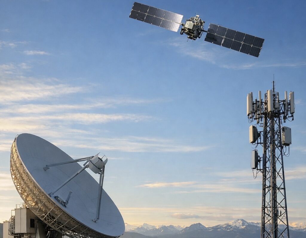 Telus acuerda con AST SpaceMobile llevar conectividad satelital directa al celular en Canadá